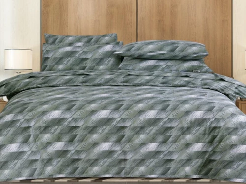 Σετ Σεντόνια Grey Illus 100% Βαμβακερά Reactive One Color Γαρύφαλλο - 230x260, 180x200+30