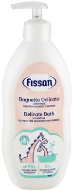 Fissan Delicate 2 in 1 Βρεφικό Σαμπουάν & Αφρόλουτρο με Αντλία 400ml
