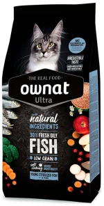 Ownat Ξηρά Τροφή Γάτας Ultra Young Sterilized με Ψάρι 1.5kg