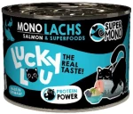 Lucky Lou SuperMono Κονσέρβα-Υγρή Τροφή Γάτας Σολομός 190gr