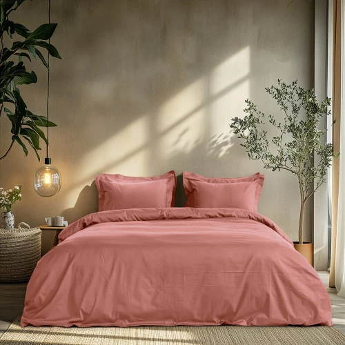 Beauty Home Σετ σεντόνια διπλά Art 1700 Harmony 200x270 Σάπιο μήλο