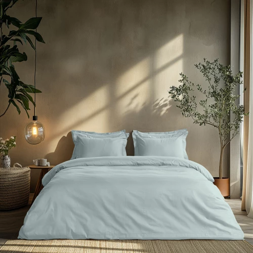 Beauty Home Σετ παπλωματοθήκη μονή Art 1700 Harmony 170x250 Γαλάζιο