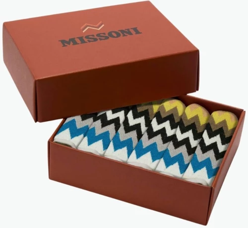 Σετ Gift Box Έξι Πετσέτες Προσώπου Missoni Zigzag Face Towels Six Pieces Gift Box