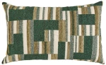 Μαξιλάρι Jacquard χακί 30x50cm