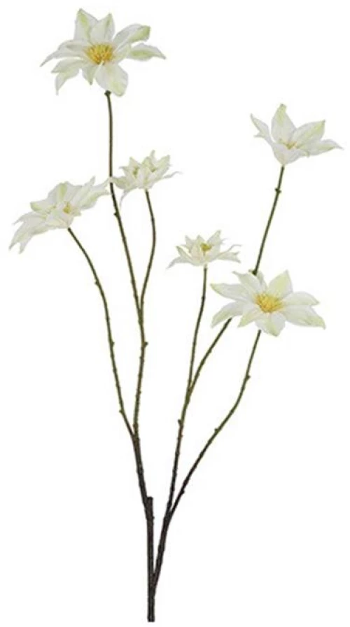 Clematis κλαδί λευκό 113εκ.
