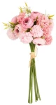 Παιώνιες μπούκετο ρόζ 32εκ.