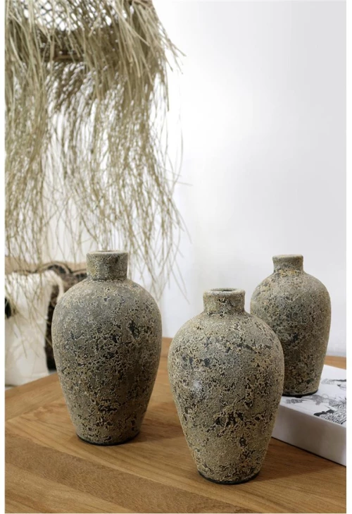 Βάζα Terracotta s/3 13x22/11x18/9x16 cm