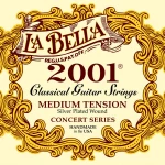 Χορδές Κλασικής Κιθάρας La Bella 2001MED Medium Tension 4/4