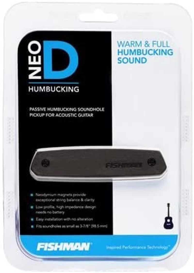 Μαγνήτης για Ακουστικά Όργανα Fishman NEO-D02 Humbucking