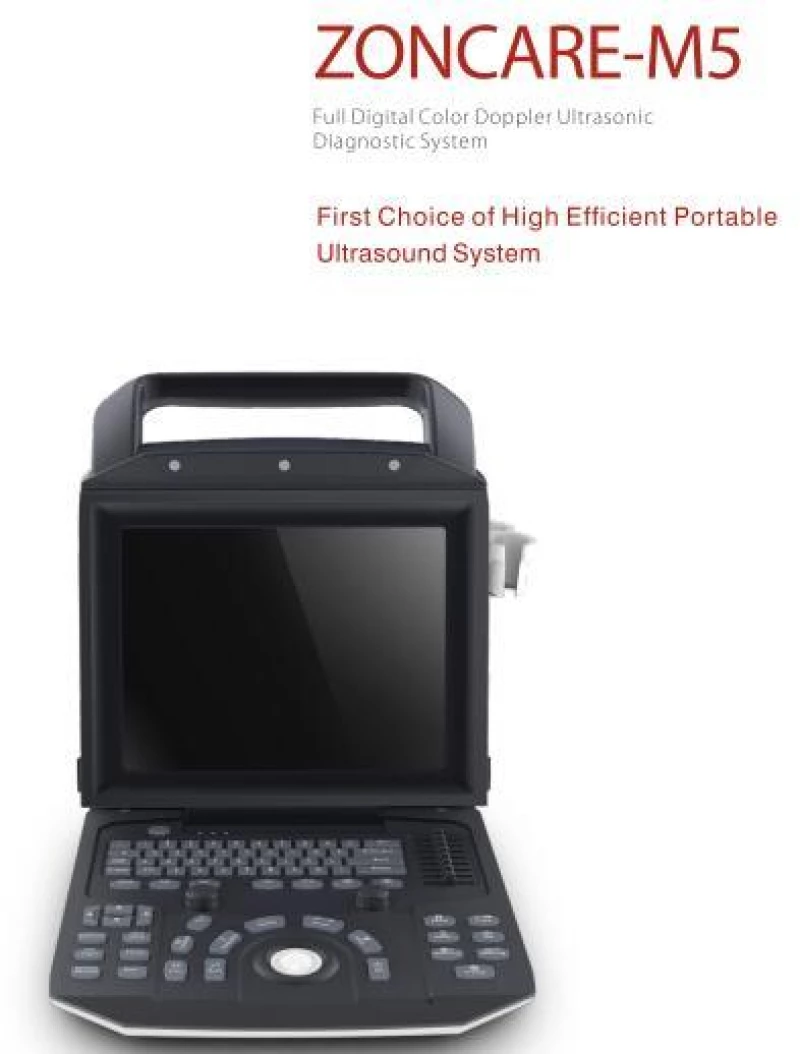 Φορητός υπέρηχος γενικής απεικόνισης Color Doppler Zoncare M5