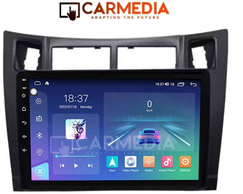 CARMEDIA CM2089-13W TABLET 9'' OEM TOYOTA YARIS 2006-2011