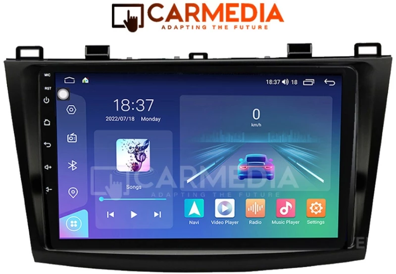 CARMEDIA CM2089-13W TABLET 9'' OEM MAZDA 3 2009-2014