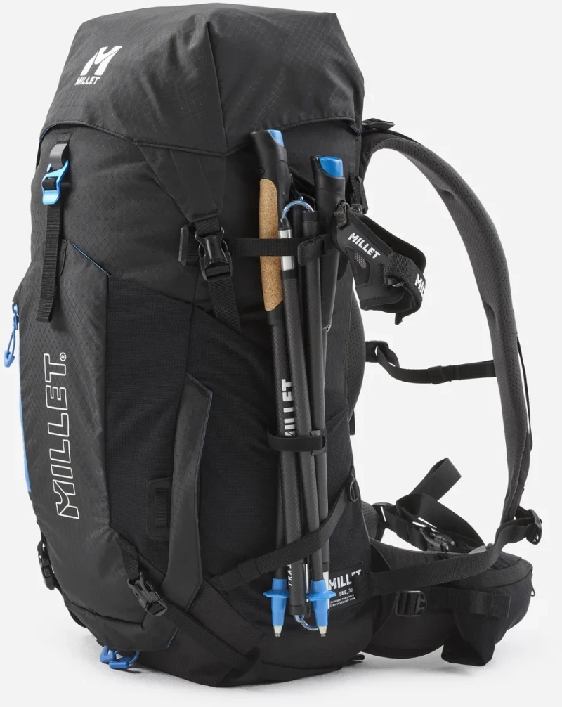 MILLET UBIC 40, Ορειβατικό Σακίδιο, MIS2420_N9326 /Black Dark