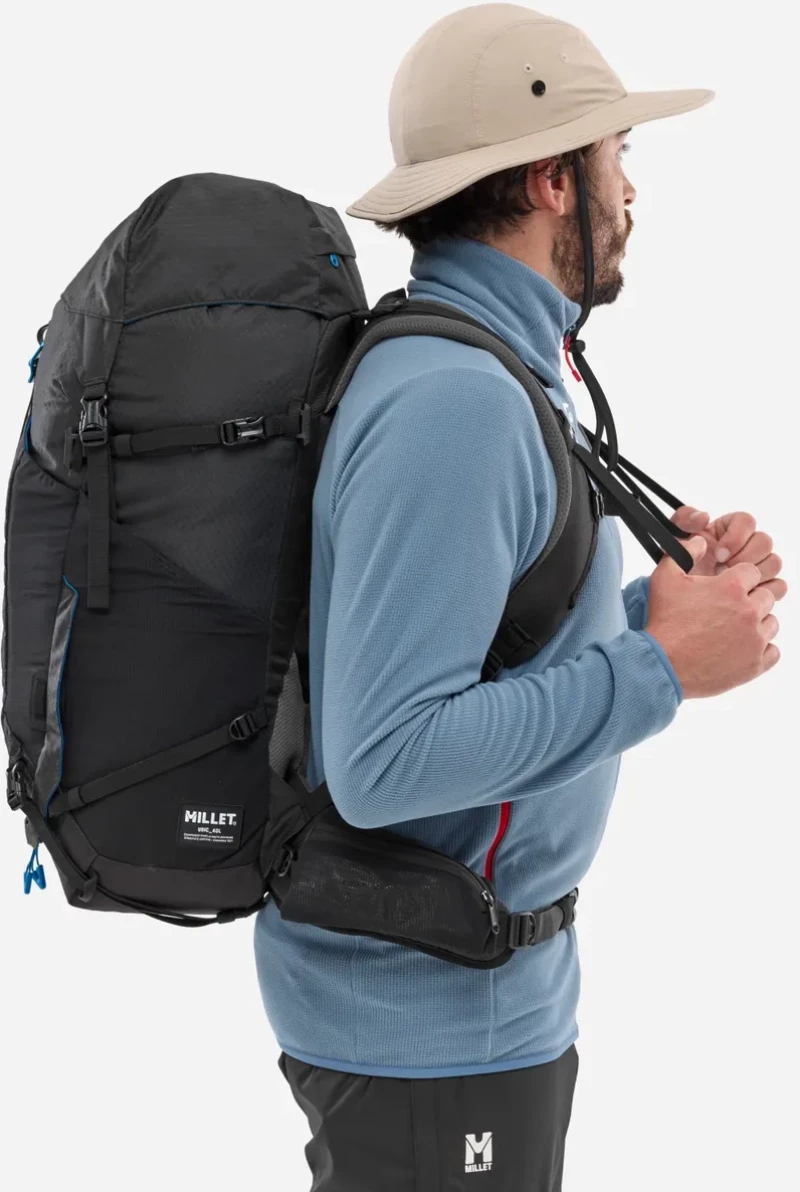 MILLET UBIC 40, Ορειβατικό Σακίδιο, MIS2420_N9326 /Black Dark