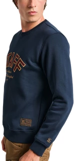 STAFF Ανδρικό μπλε navy μακρυμάνικο φούτερ 64-109.054.Ν0045