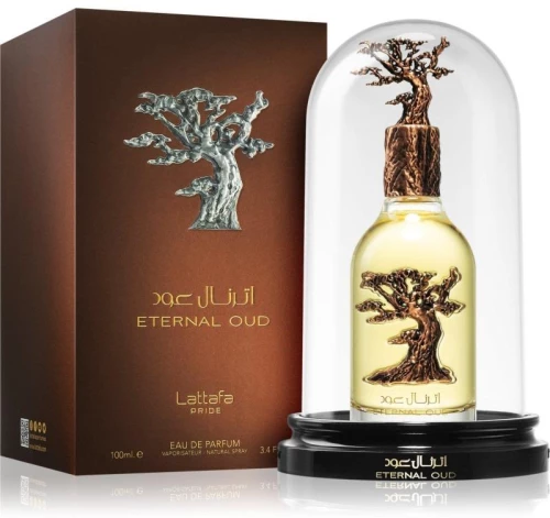 Lattafa Pride Eternal Oud U Set - EDP 100 + deo spr 200 + EDP 20 ml + atomizer /2024