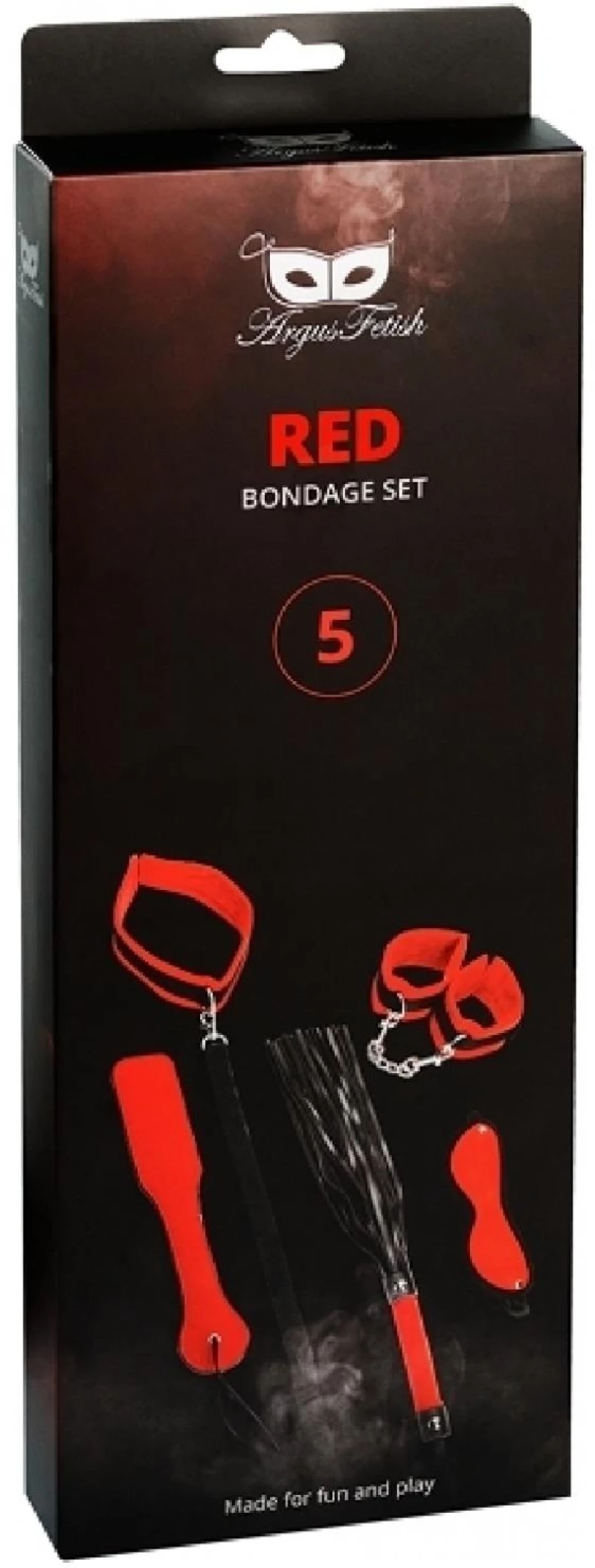 Red Bondage Set