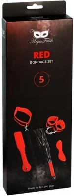 Red Bondage Set