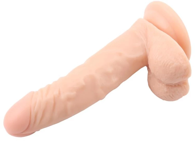 Natural Realistic Dildo Penis Suction Cup 21cm Flesh