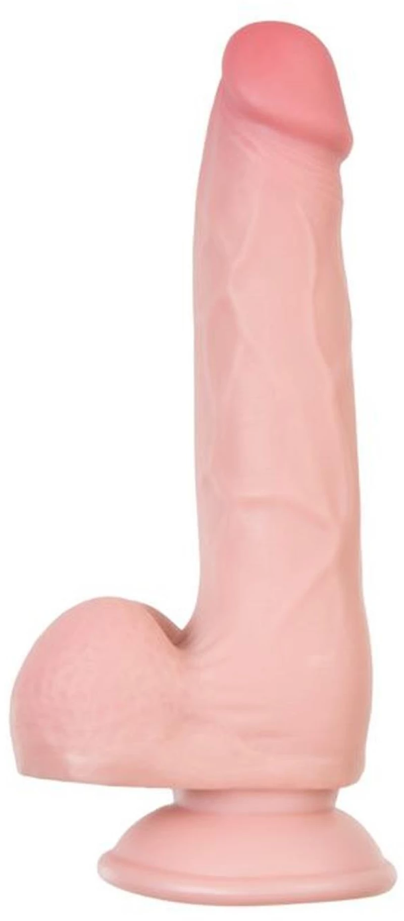 Ρεαλιστικό Dildo με Όρχεις και Βεντούζα Flesh 20cm