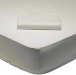 Σεντόνι μεμονωμένο Best ημίδιπλο 120x200+35cm με λάστιχο Das home Γκρι Ανοιχτό