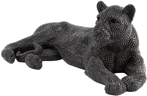 Λιοντάρι καθιστό μαύρο 101x38x52cm Schuller 946370