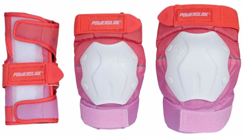POWERSLIDE Standard Women Set Red Pink Set Προστατευτικά - Κόκκινο/Ροζ Κόκκινο-Ροζ