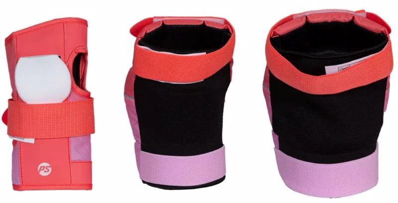 POWERSLIDE Standard Women Set Red Pink Set Προστατευτικά - Κόκκινο/Ροζ Κόκκινο-Ροζ