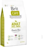 BRIT CARE Adult small breed Lamb & Rice Hypoallergenic 3kg   Μικρό