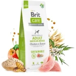 BRIT CARE Sustainable Dog Adult Medium CHICKEN & INSECT 3kg