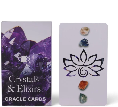 Τράπουλα για Μαντεία Crystals & Elixirs Oracle Cards – Healing Energy Deck