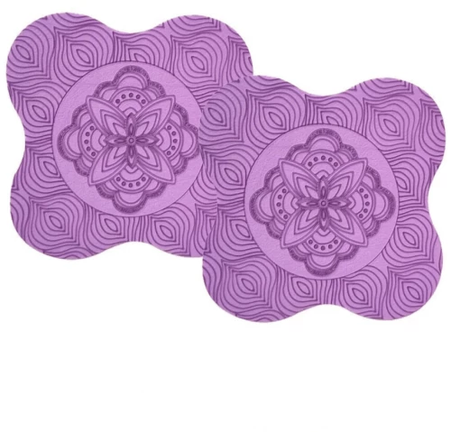 Σετ από 2 Προστατευτικά Μαξιλάρια για Γόνατα & Καρπούς Mandala Yoga Support Pads