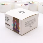 Αρωματικό Κερί με πολύτιμους λίθους 7 Chakra Moonstone Crystal Candle 640g