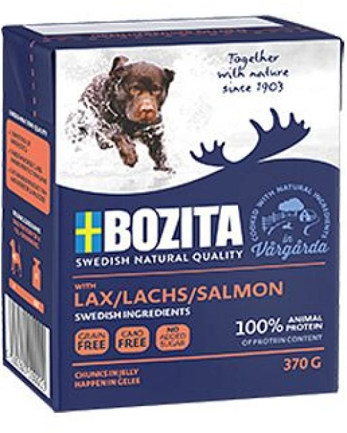 Bozita TETRA PAK Chunks in Jelly grain free 6τμχ Χ 370gr - Tάρανδος