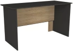 Γραφείο εργασίας Epito  χρώμα ανθρακί - sepet oak 140x59,6x76,8εκ.