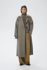 Μάλλινο oversized παλτό Villa Inwear - Πούρου