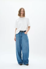 Φαρδύ τζιν παντελόνι Sophina InWear - Denim Blue