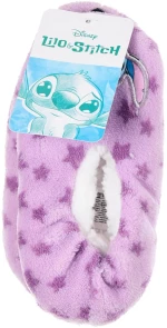 Παντόφλες κορίτσι "Stitch stars" λιλά