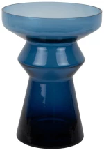 Βάζο Majesto PT4340BL Φ22,5x30cm Blue Present Time Γυαλί