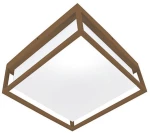 Φωτιστικό Οροφής - Πλαφονιέρα Leon2 LEON2E27C 2xE27 Max 20W 25x10x25cm Corten Bot Lighting