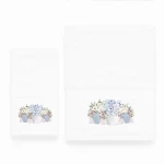 Πετσέτες Evelyn (Σετ 2τμχ) White Astron Σετ Πετσέτες 50x90cm 100% Βαμβάκι