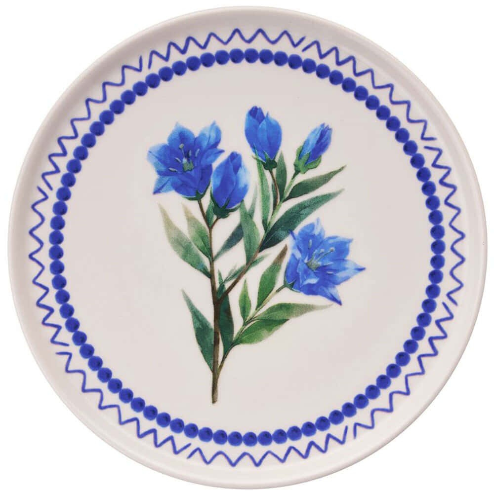 Πιάτο Γλυκού Branch (Σετ 6Τμχ) 471PST1145 19,3x19,3x2cm Multi Hermia Κεραμικό