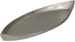 Διακοσμητικός Δίσκος Ken 023957 50x18x5cm Silver Αλουμίνιο