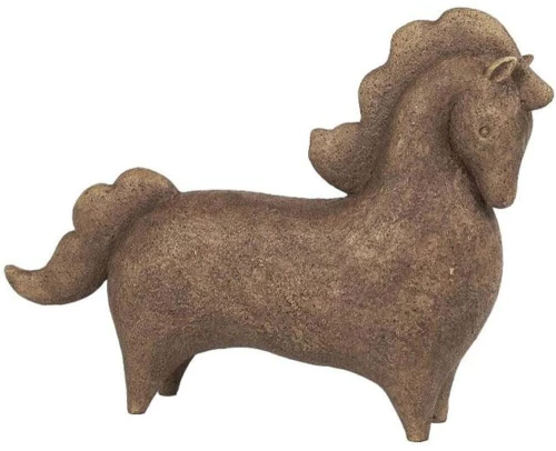 Διακοσμητικό Άλογο Noble 034699 26,1x6,1x20cm Brown Ρητίνη