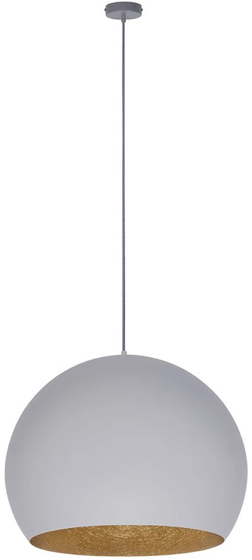 Φωτιστικό Οροφής Κρεμαστό Margo 41089 1xE27 15W Φ46x160cm Grey-Gold Sigma Lighting