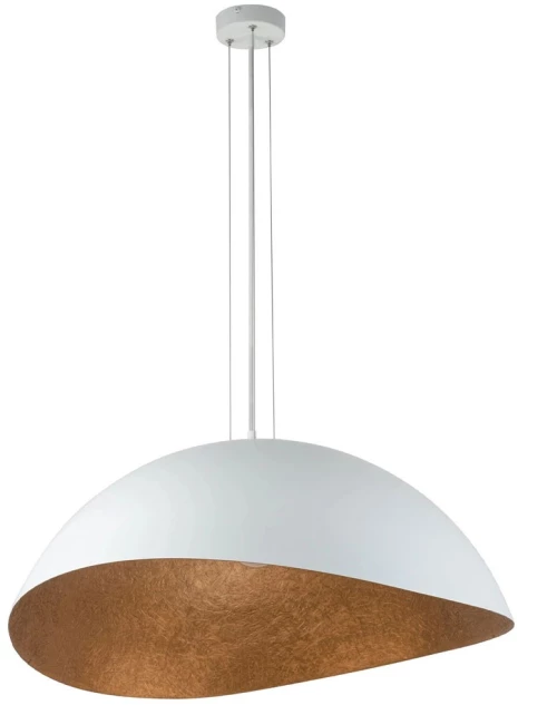 Φωτιστικό Οροφής Κρεμαστό Solaris XL 40624 1xE27 15W Φ89x101cm White-Copper Sigma Lighting