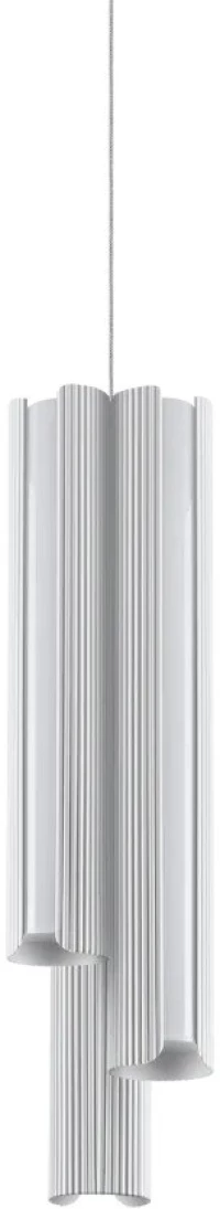 Φωτιστικό Οροφής Κρεμαστό Dorica 366470 3000K 2950lm 9,5x249cm White Ideal Lux