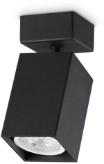 Φωτιστικό Οροφής - Spot Dynamite Square 371191 GU10 5,7x14,1cm Black Ideal Lux
