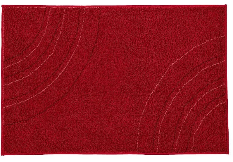 Πατάκι Μπάνιου Saturn 9211 468 Red Kleine Wolke 80x140 Polyacrylic