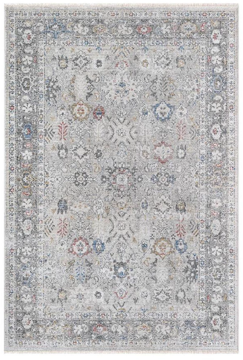 Σετ Χαλίά Κρεβατοκάμαρας 3Τμχ. Lotus 37416 Grey-Multi NewPlan SET(2 67X150&67X200) Pp,Polyester